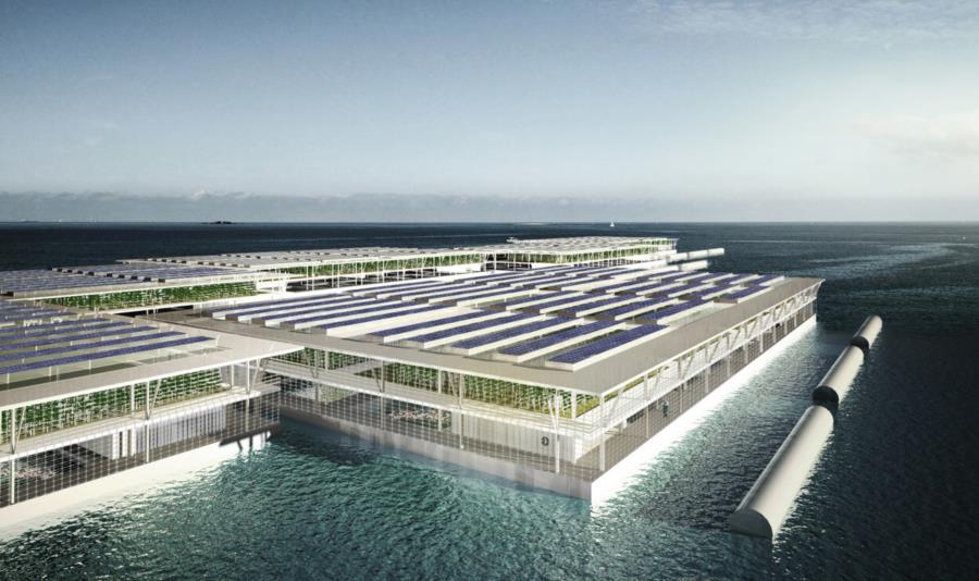 Floating Farms with Solar