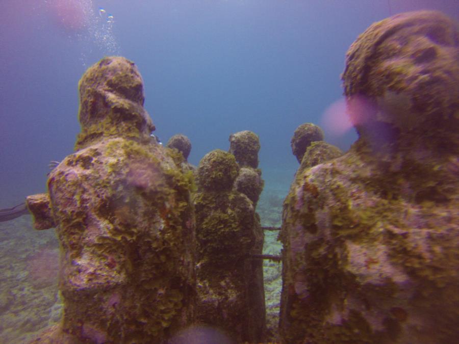 Underwater museum, Cancun
