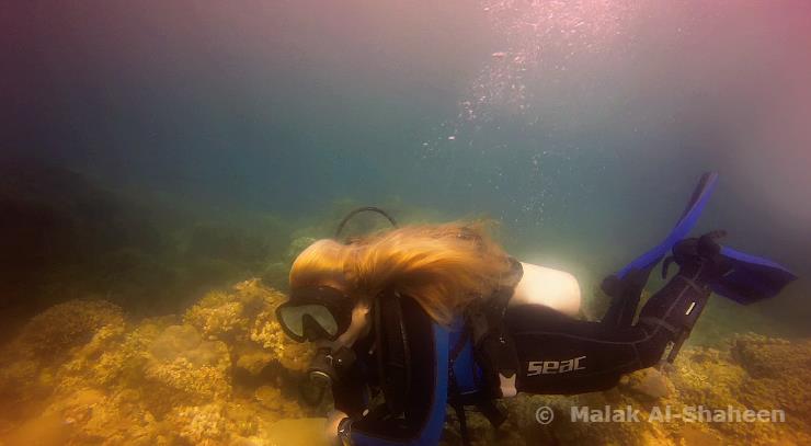 Malak Al-Shaheen | SCUBA Mermaid