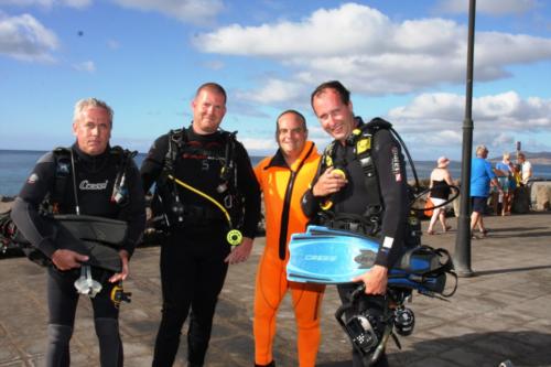Diving Journalists Visit Lanzarote