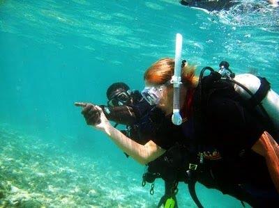Scuba Diving Certification for Blind Diver