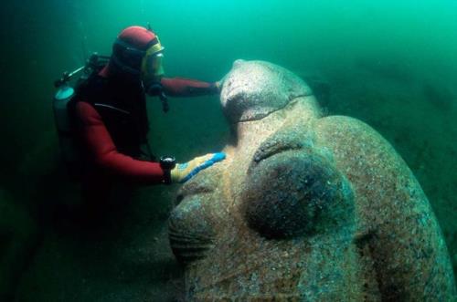 Lost Egyptian City Found Underwater After 1,200 Years