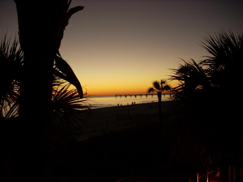 Sunset on Panama City Beach, FL