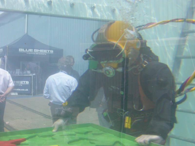 Diving Competition At Seaworks 2007