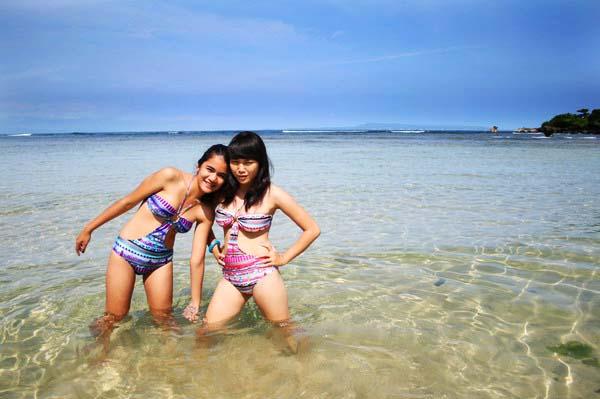 at nusa dua beach