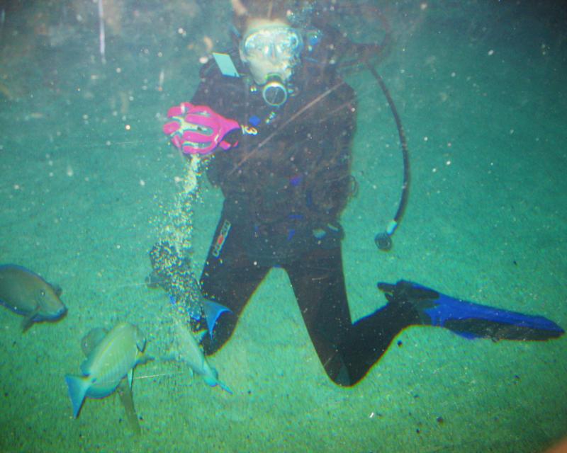 Me & the fishes - Nat’l Aquarium