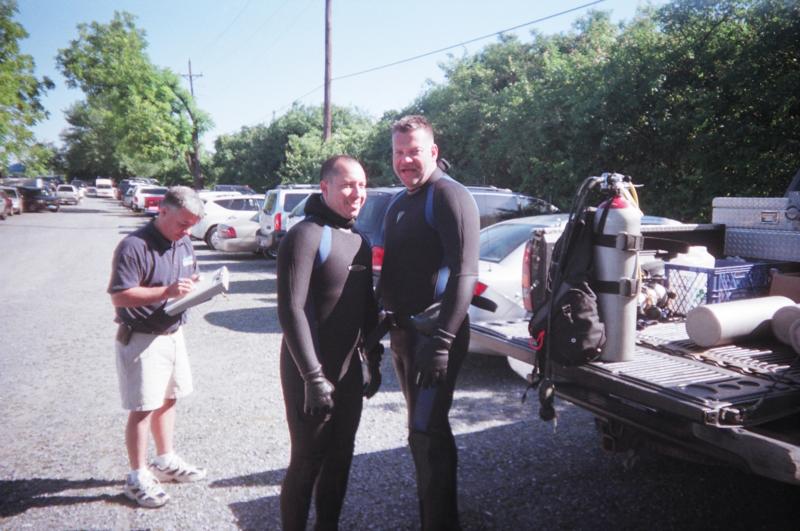 The Two Dive Instructors from Scuba NY. They are awsome.