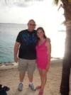 Joseph and I enjoying our last night in Bonaire