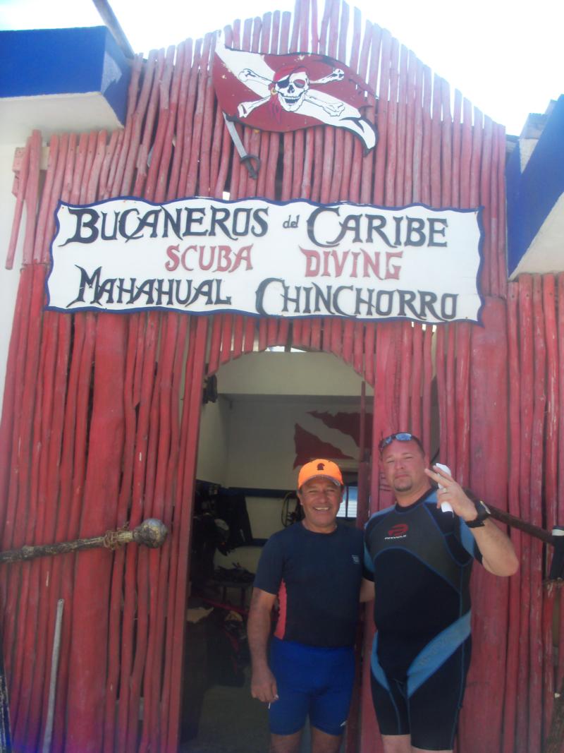 go see Jorge at Bucaneros in Costa Maya, Mexico