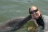 Dolphin Kiss! Dolphin Research Cntr Marathon, FL 2011