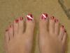 My Dive FLag Toes