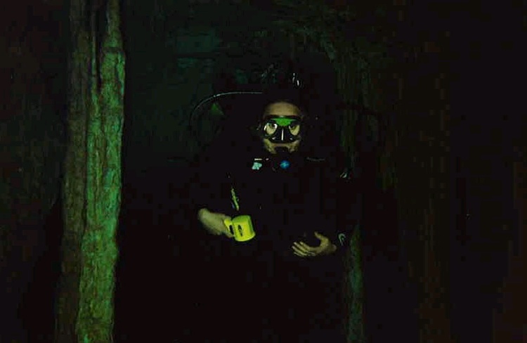 Me - Cenote Diving