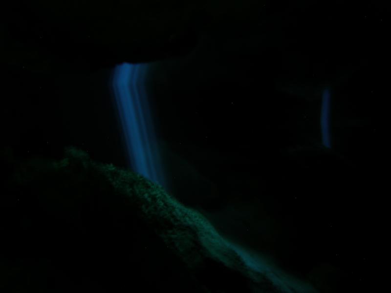 Cenote- light formation