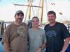 Me,Christina,& Captain George of the Sand Dollar out of San Pedro 10-24-2009