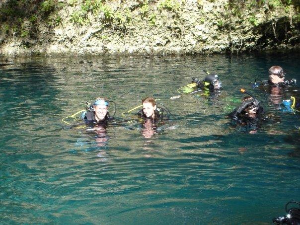 Diving at Blue Grotto
