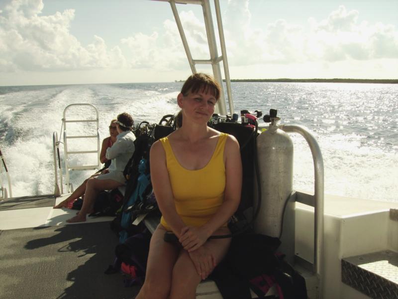 My dive buddy - Cayman Brac 2006